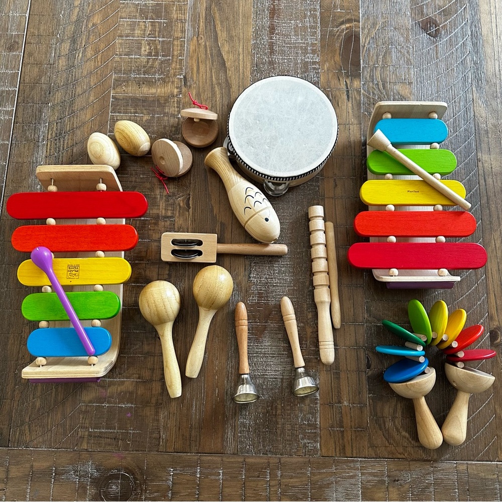 Wooden Musical Instrument bundle